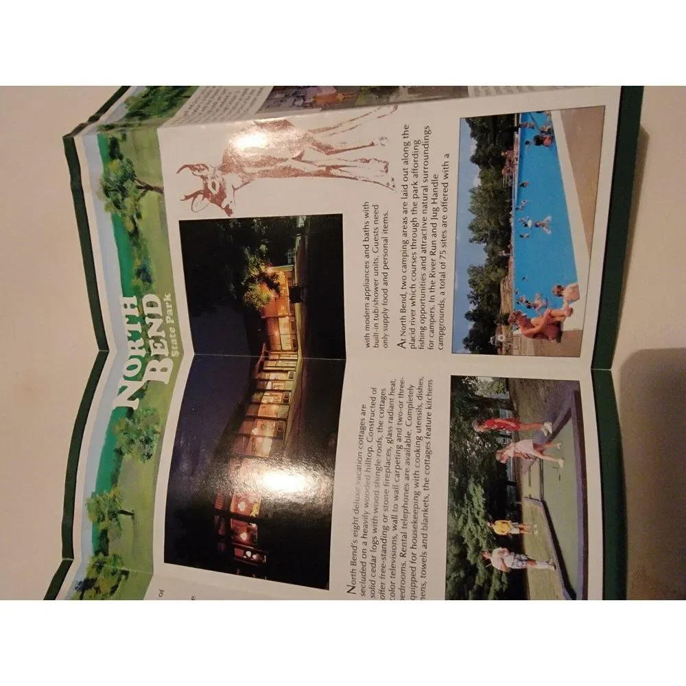 Vintage Brochure Travel Pamphlet Booklet North Bend State Parks Of West Virginia